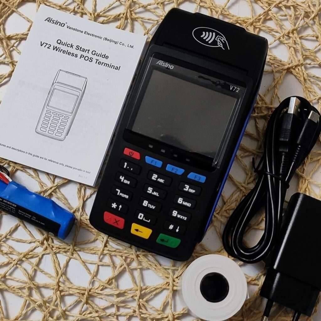 کارتخوان سیار ایزینو مدل v72 وایفای دار 4g